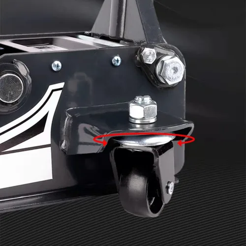 Imagen 2 del producto Rueda recta Universal de 12mm/16mm, rueda delantera con clavija Horizontal de bajo voltaje, 2,5 toneladas