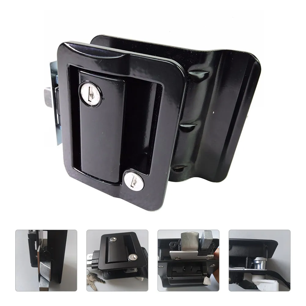 

1Set Rv Security Door Lock Zinc Alloy Camper Latch Rustproof Sealed Outdoor Travel Trailer Door Replacement Accessory