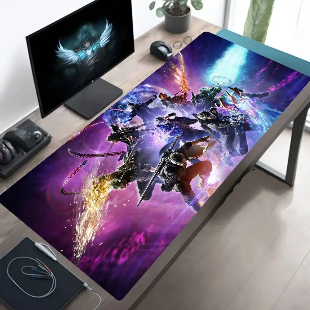 Game D-Devil Mays Cry 5 Mouse Pad Large Gaming Keyboard Mat LockEdge Rubber Computer Office Accessories