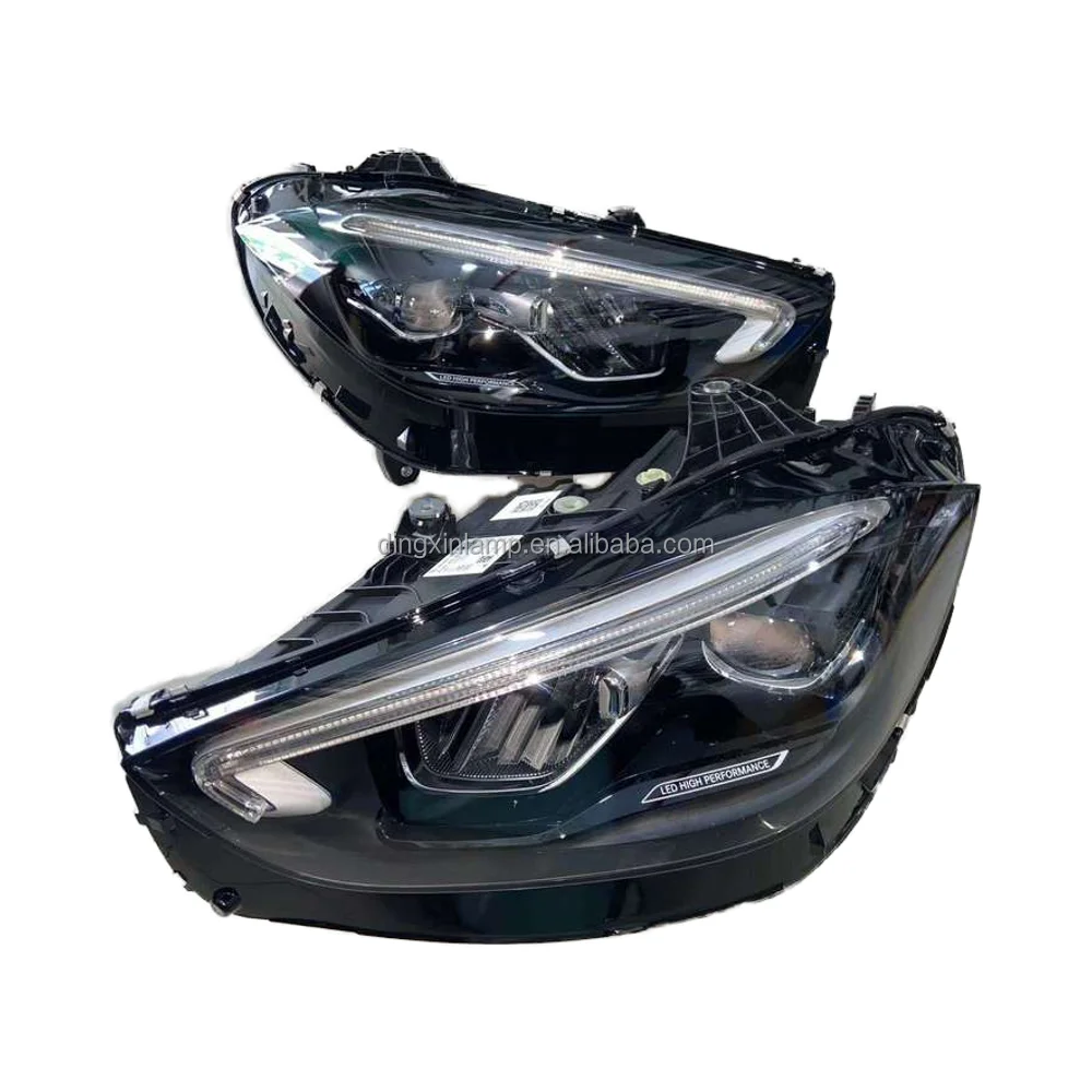 For Auto Parts Automotive LED Headlights Suitable for Mercedes Benz C-Class C206 W206 Automotive Lighting System C200 C260 C300