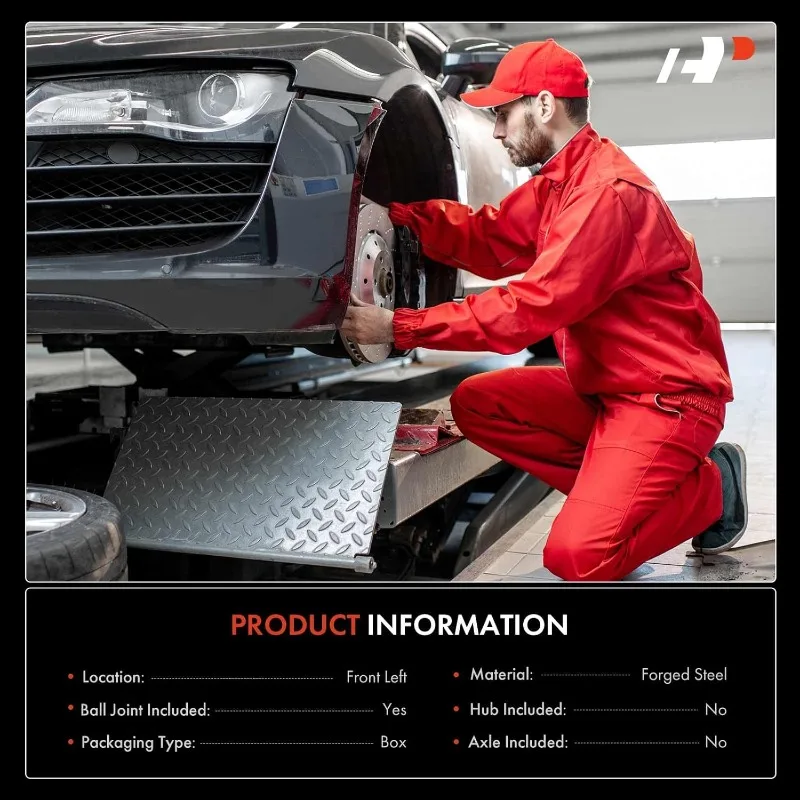 Junta de direção de suspensão dianteira A-Premium compatível com Tacoma 1995-2004, Tundra 2000-2003, 4Runner 1996-2002, Sequoia