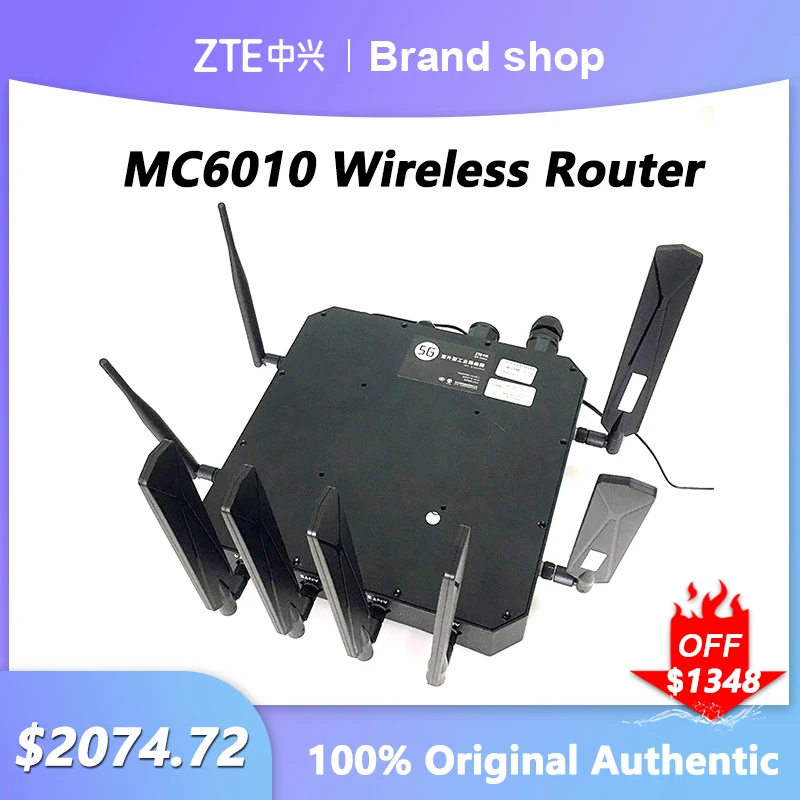 

NEW Original ZTE MC6010 Wireless Router 5G CPE Industry Powerful Factory Office Outdoor WiFi Signal Repeater