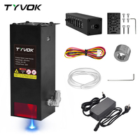 Tyvok 5W/10W Optical Power Laser Module for CNC Engraver Wood Cutting DIY Laser Tools 450nm TTL/ PWM Blue Light 20W Laser Head