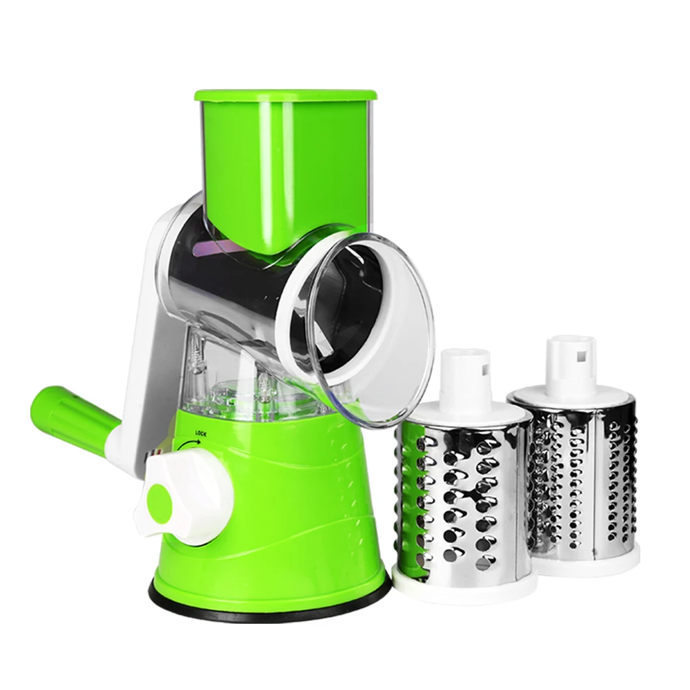 Manual Vegetable Cutter Slicer Kitchen Roller Gadgets Tool Vegetable Chopper Round Slicer Graters Potato Carrot Cheese Shredder