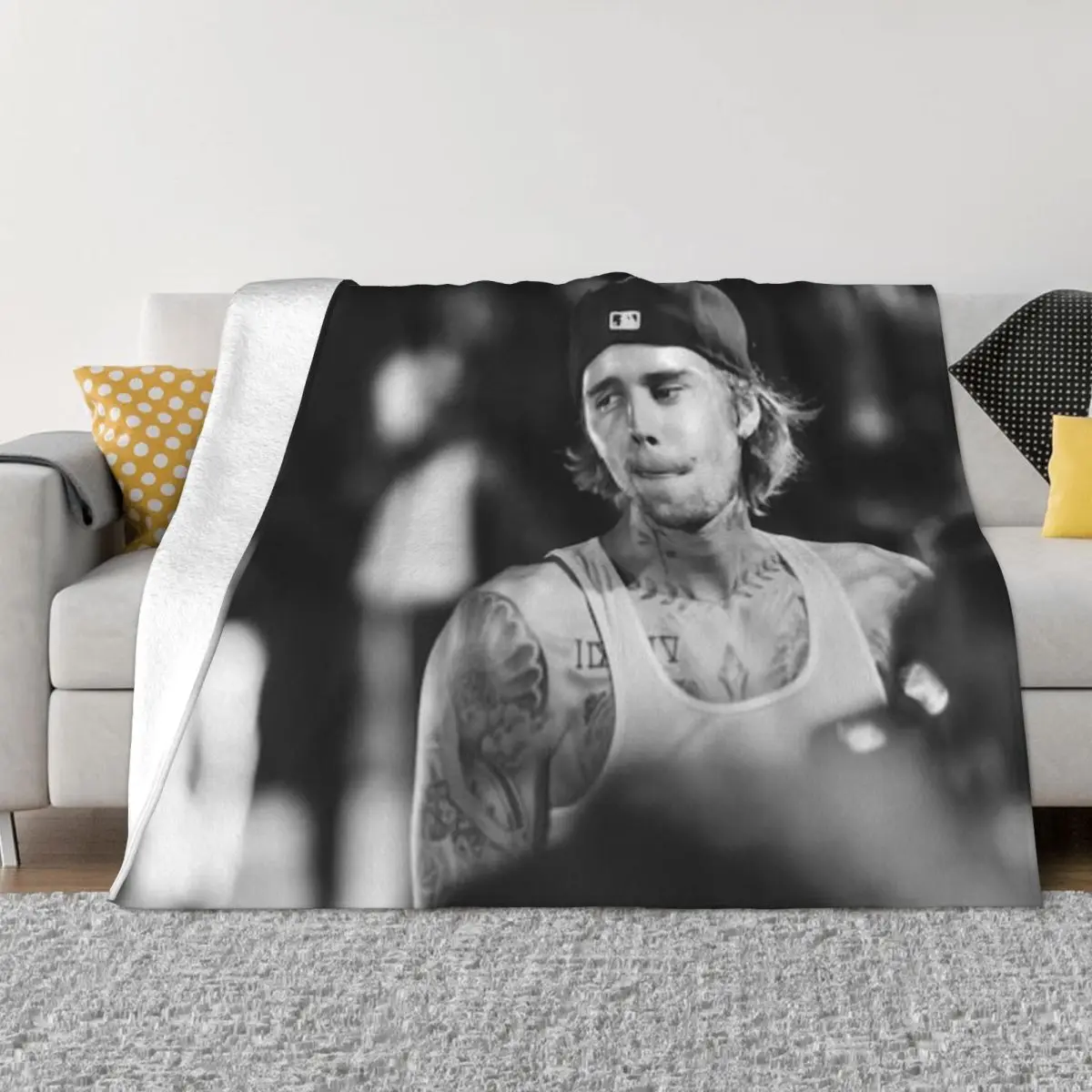 

Justin Bieber 001274 Camping Bed Blankets Throw Blanket Winter Blankets Blankets And Throws Throw Blanket