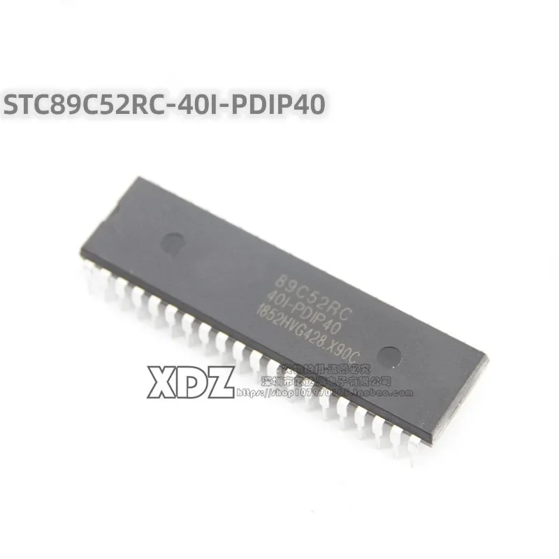 5pcs/lot STC89C52RC-40I-PDIP40 89C52RC-40I-PDIP40 89C52RC 40I-PDIP40 Single chip microcontroller chip