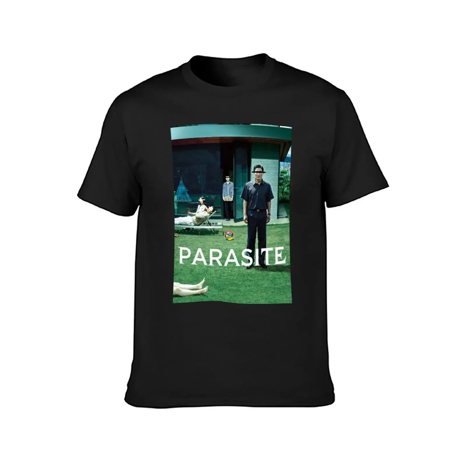 Parasite by Bong Joon-Ho (2019) T-Shirt summer clothes tops customs design your own mens clothing