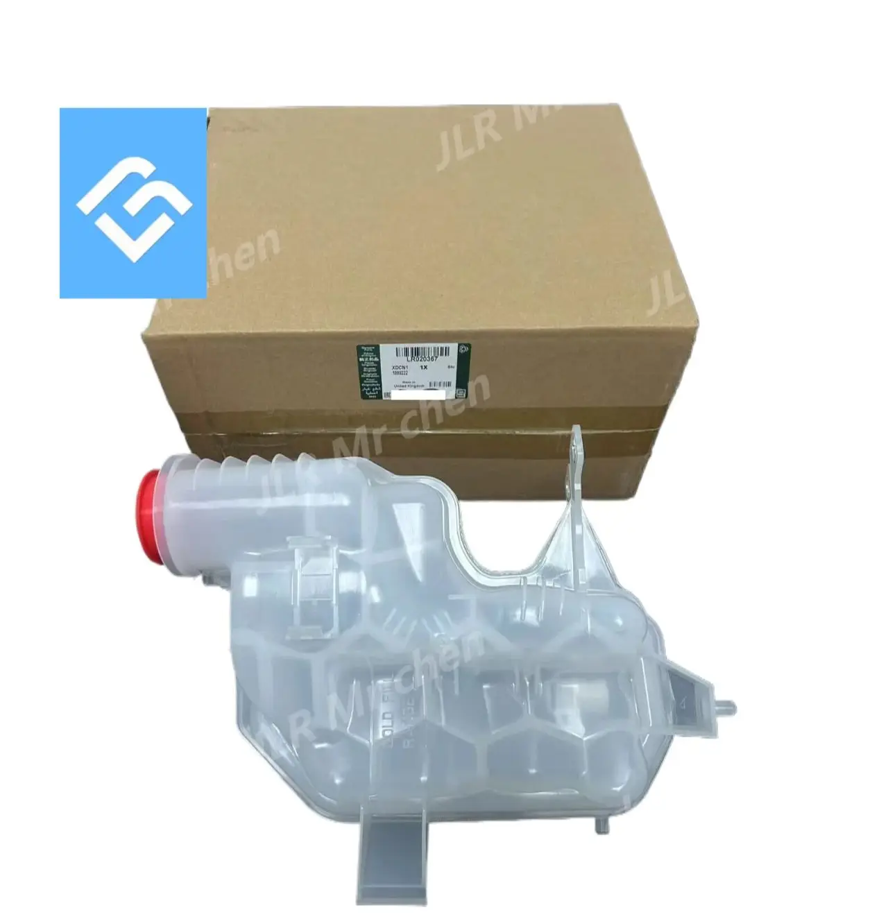 Tanque de expansión de desbordamiento de refrigerante del motor LR 020367   LR LR 013663   Para LR3 LR4 05-16 accesorios de coche de garantía de calidad
