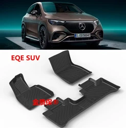 Use for BENZ EQE SUV car carpet EQE SUV custom AllWeather car Floor Mat Fit For EQE350 EQE500 waterproof trunk mat floor mat