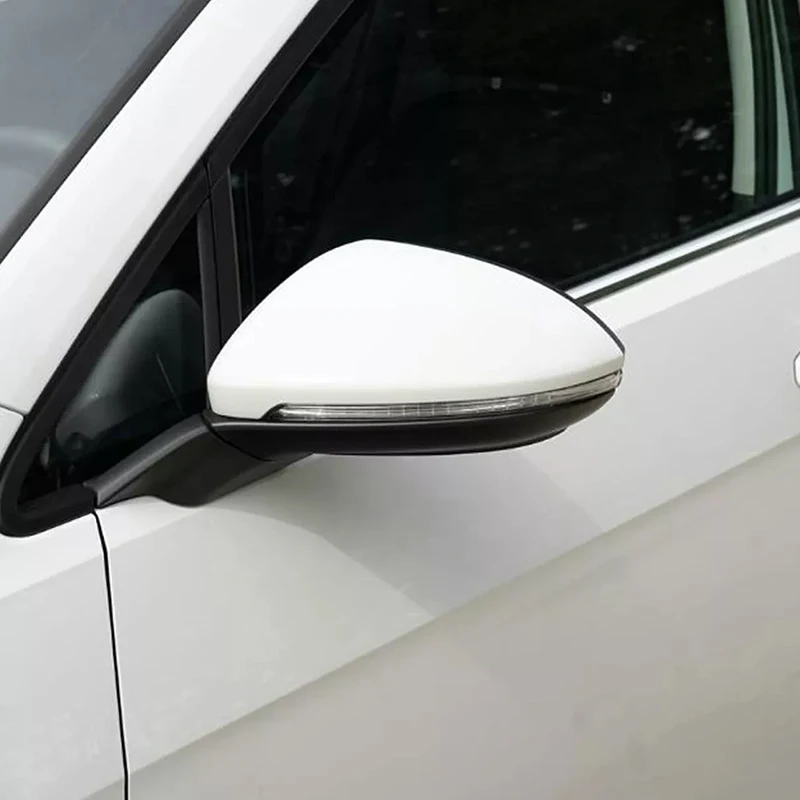 Ersatz Rückspiegel Abdeckung Gehäuse Für VW Golf 7 MK7 GTI 2014-18 Schwarz/Weiß/Carbon Seite flügel Spiegel Kappe Auto Zubehör – Detail 15