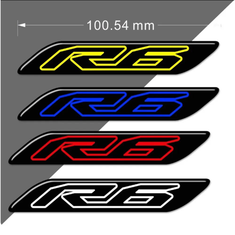 Tank Pad Grips For YAMAHA YZF-R6 YZF R6 YZFR6 Stickers Decals Protector Gas Fuel Oil Kit Knee 2008 - 2012 2013 2014 2015 2016