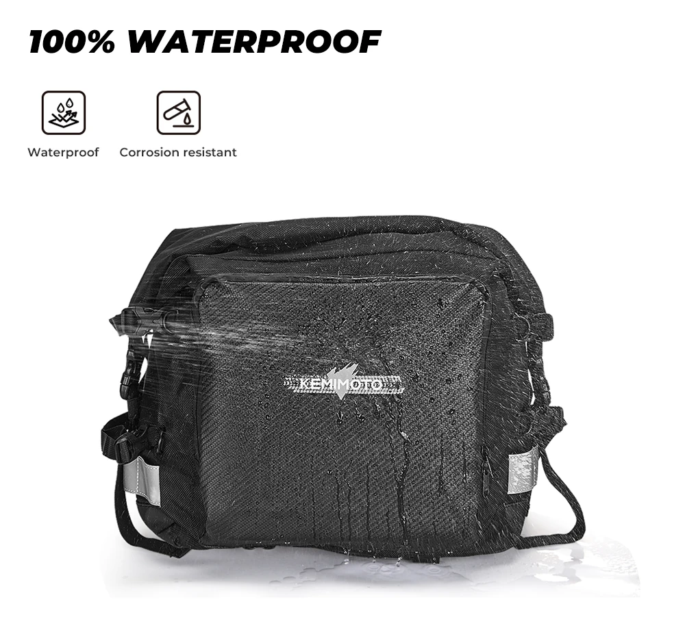 KEMIMOTO Motorrad-Satteltasche, wasserdichte Seitentaschen für BMW R1200GS R1250GS ADV, für Triumph Tiger 900, für Honda X-ADV Twin Africa – Detail 7