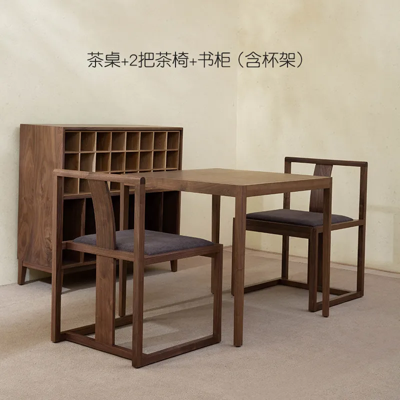CX small square tea table, modern new Chinese-style household square tea table