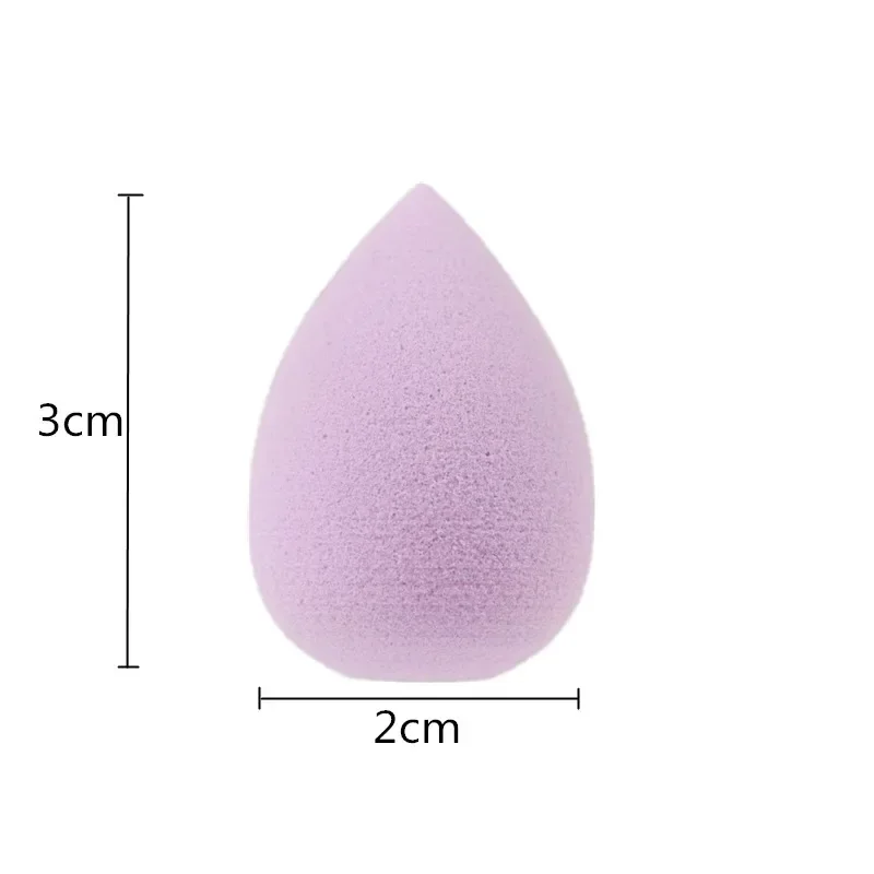 8Pcs Mini Makeup Sponge Face Beauty Cosmetic Powder Puff for Foundation Cream Concealer Make Up Blender Tool with Storage Box