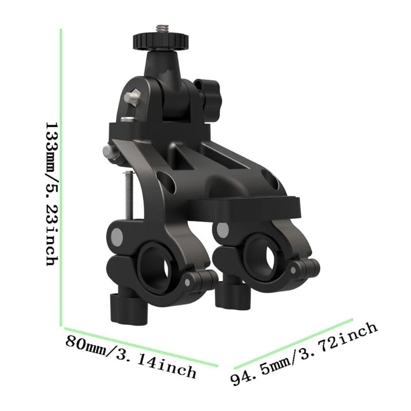 Q5wa Carbon Fiber Bike Motorcycle Extension MOLHAÇÃO PARA INSTA360X3