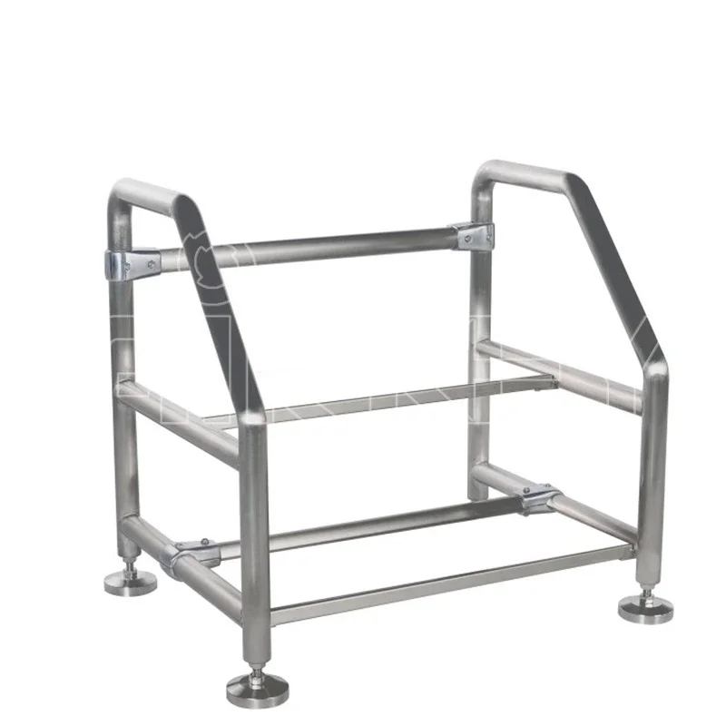 Factory Wholesale CE/ISO Stainless Steel 304 Easy Installation Clean room Furniture Step Ladder