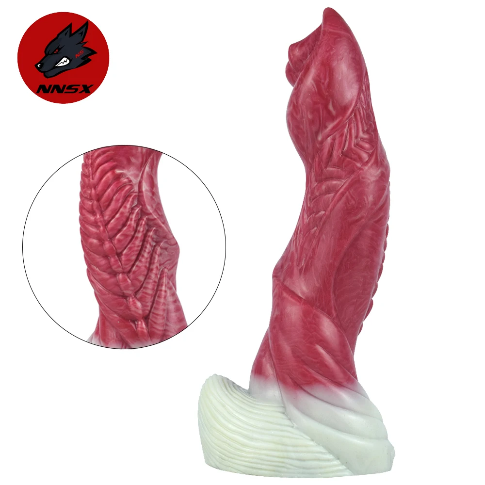 NNSX Gebogenes Alien-Dildo mit Saugnapf und ungleichmäßiger Spirale – Eine detaillierte Bewertung für Anfänger und erfahrene Nutzer
