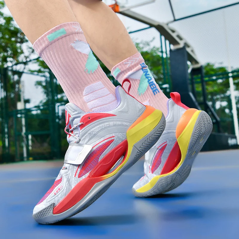 2024 Fashion Men\'s Basketball Sneakers Professional Platform Sports Shoes Women High Quality Designer Casual Sneakers Basketball