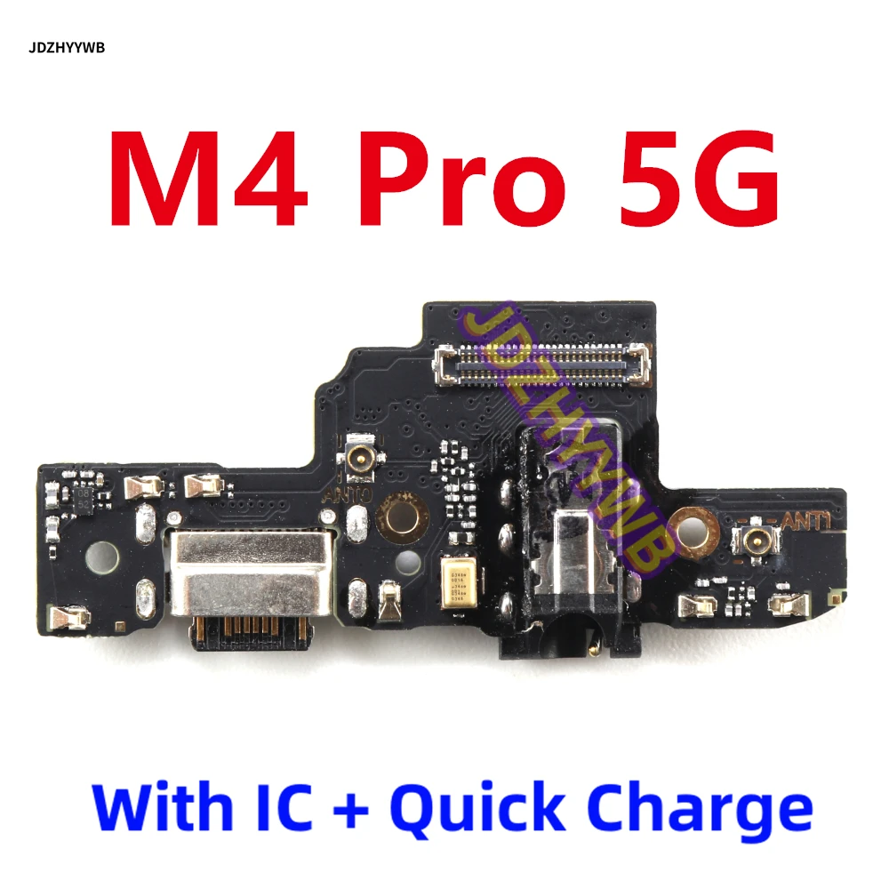 

USB-порт для зарядки, разъем гибкого кабеля для микрофона Xiaomi Poco M4 Pro 5G M4Pro