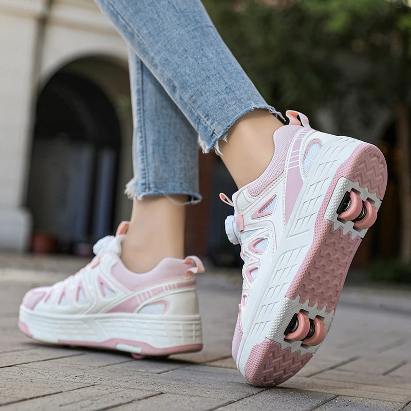 new-four-wheel-walking-shoes-for-girls-and-children-sports-roller-shoes-for-girls-ice-skating-shoelaces-roller-shoes-for-girl