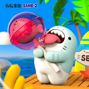 KOITAKE SAME-Z 소프트 딜리시 시리즈 블라인드 박스 장난감, 카와이 애니메이션 액션 피규어, Caixa Caja 서프라이즈 미스터리 박스 인형, 소녀 선물