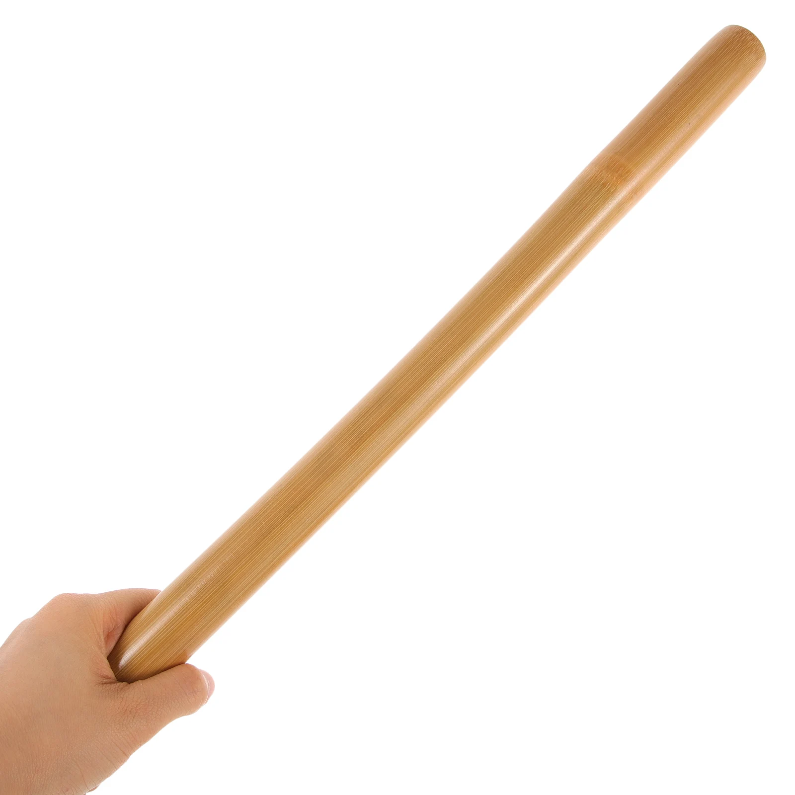 

Bamboo Massage Stick 30cm x 1cm Round Non Slip H Shoulder Neck Back Massager Muscle Relaxation Tool Manual Therapy