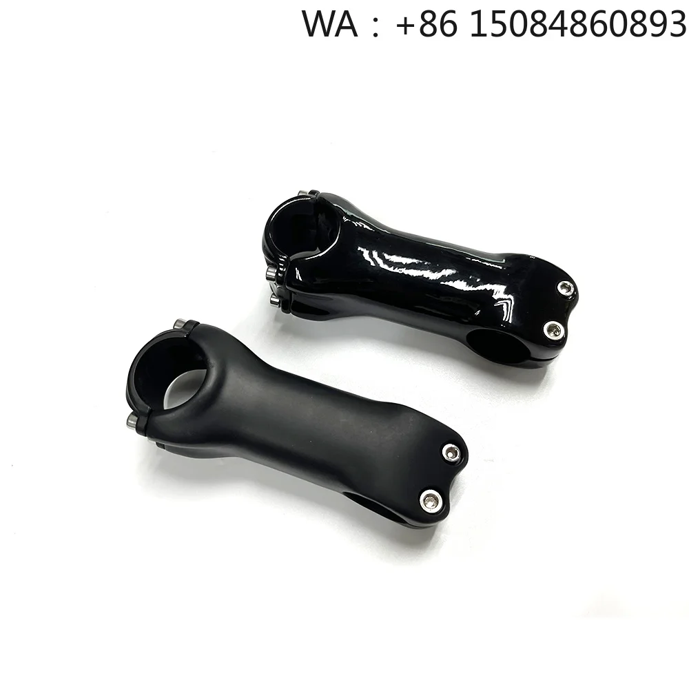 Gloss Matte Optional Finish Full Carbon MTB Stem Short Handlebar Riser Custom Size Cycling Spare Parts For Road And Mountain Bik view 5