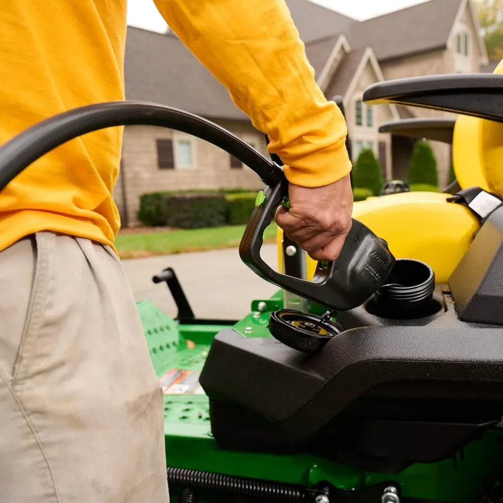 Tangki Transfer Serbaguna Portabel 14 Galon dengan Roda dan Selang 10 Kaki untuk Pengeluaran Cairan yang Mudah