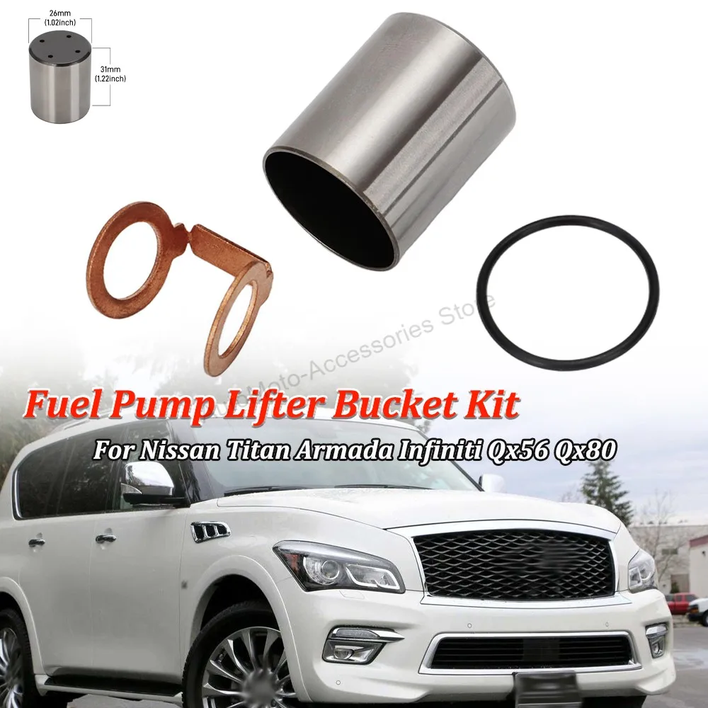 純正-hpfp-燃料ポンプリフターバケットキット-日産-タイタン-アルマダ-インフィニティ-qx56-qx80-13231-1mc5e-16618-1la0d用