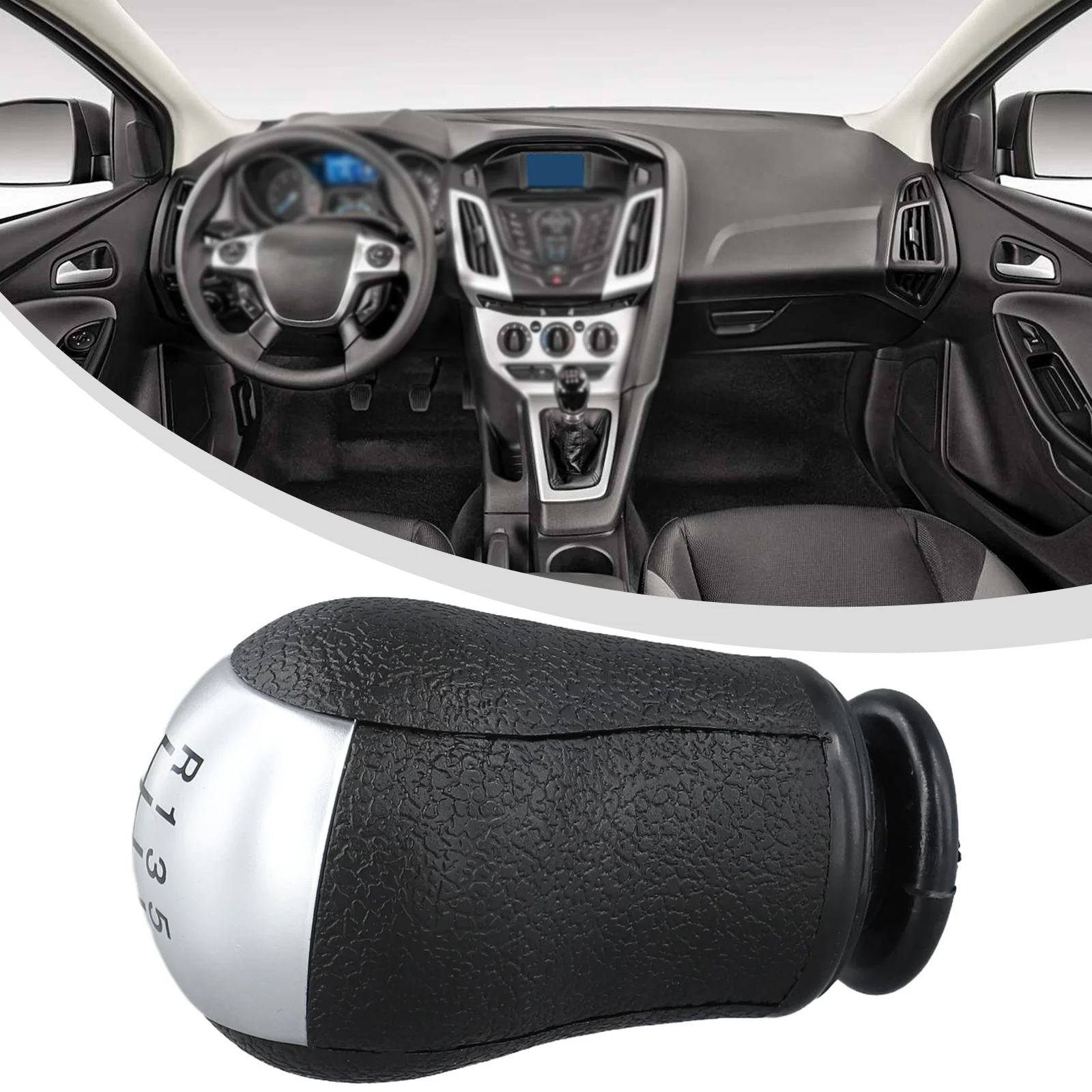 5 Speed 6 Speed Gear Lever Knob Auto Gear Knob 5 6 Speed Knob Easy Installation Process No Deformation Guarantee
