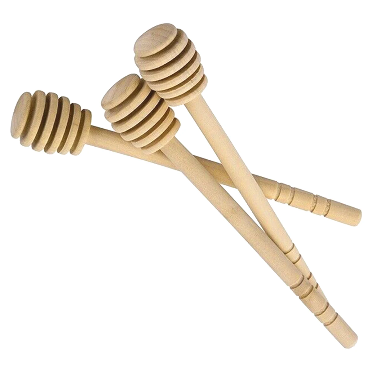 

3pcs Honey Stick Honey Stirring Stick Honey Bee Taking Stick Jam Milk Beechwood Stirring Stick Honey Pot New Kitchen Utensil