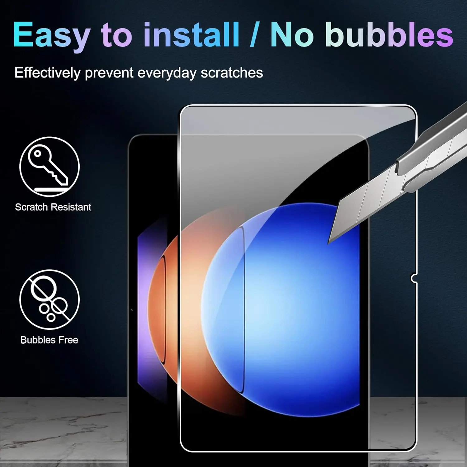 For Xiaomi Pad 6S Pro 12.4 Inch Tempered Glass Screen Protector 2024 Anti Scratch HD Clear Protective Film