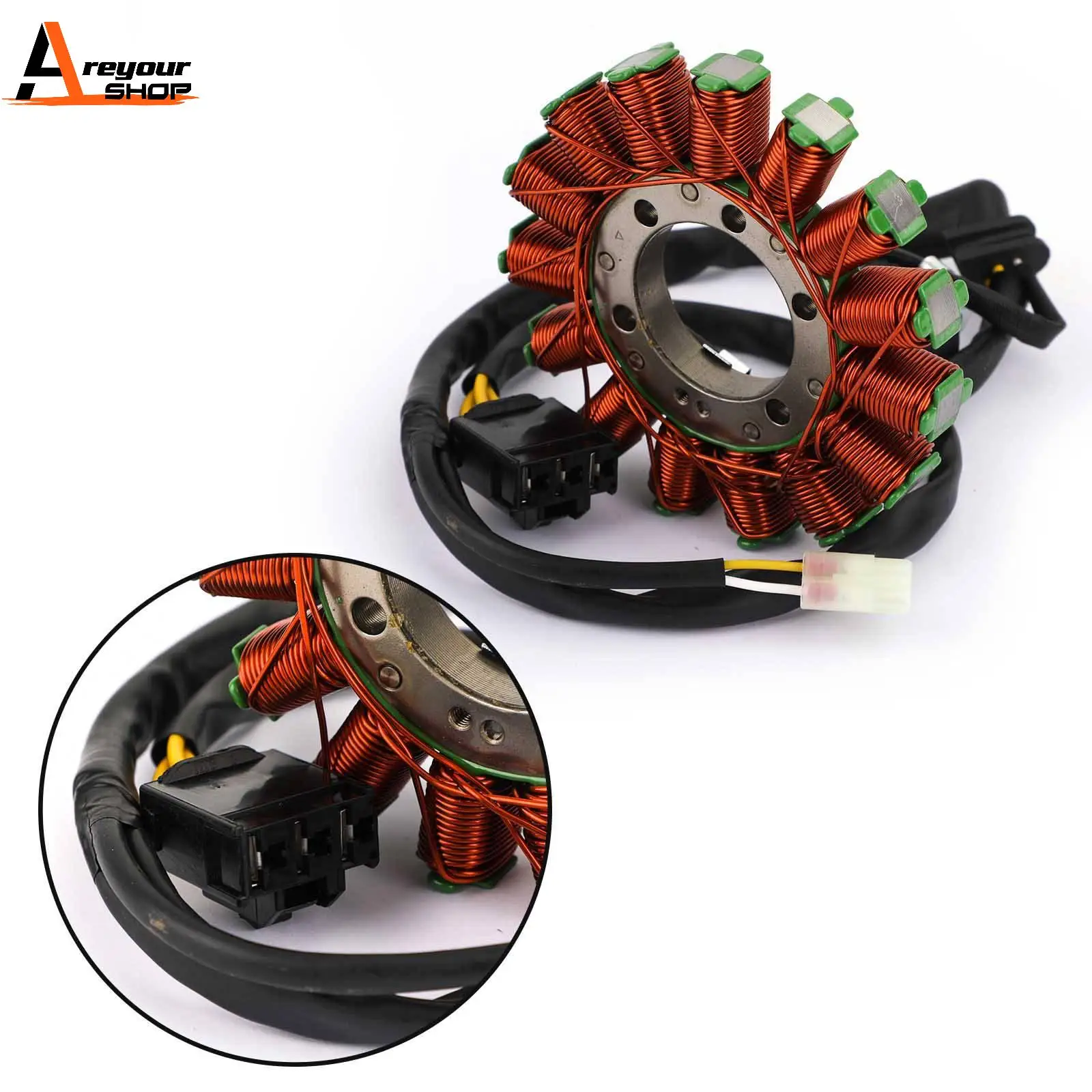 

Areyourshop Engine Stator Rotor Coil Generator Fit for Honda CBR1000RR ABS Fireblade CBR1000RA 2010-2016 31120-MFL-D31 Motor