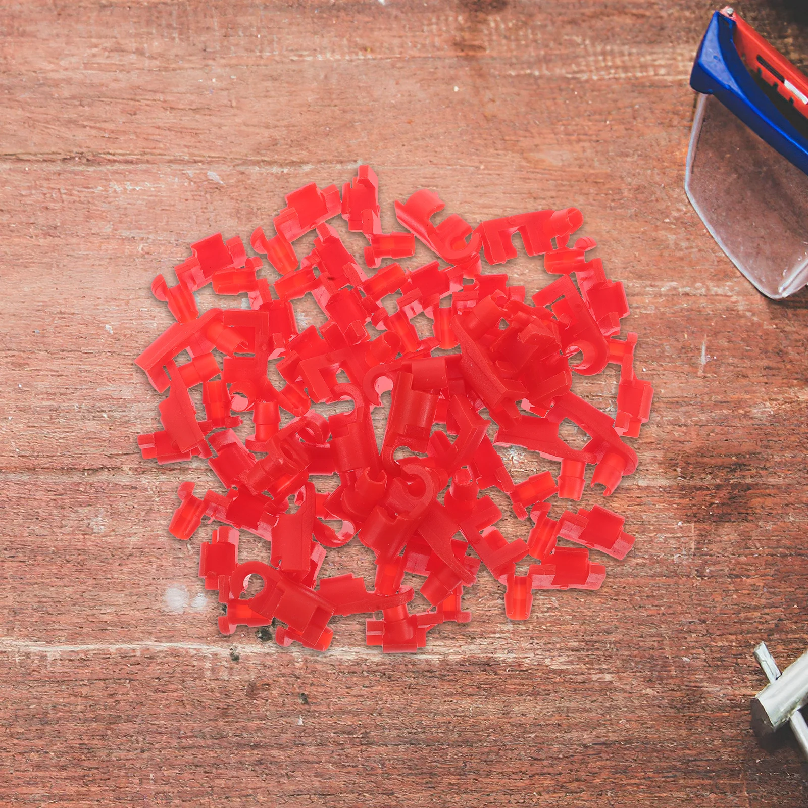 

50Pcs Automotive Latch Components Secure Door Lock System Clips Ideal Fit for Car Door Handle Installation Replacement Rod Clips