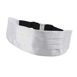 Epeibao-Ensemble de smoking en satin brillant pour garçon, ceinture réglable, ceinture élastique, nœud blanc pour enfant, fleur, XR