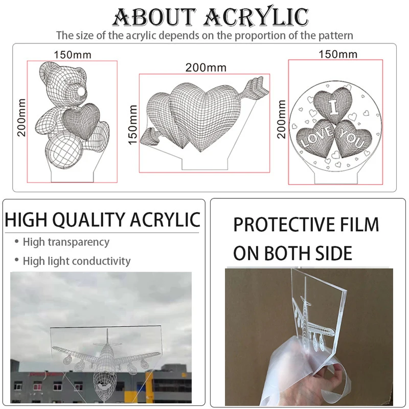 مانغا ثلاثية الأبعاد ضوء كيميتسو نو يابا ل ديكور غرفة نوم ضوء الليل هدية عيد ميلاد الجدول مصباح أنيمي ميتسوري كانروجي الشكل #6