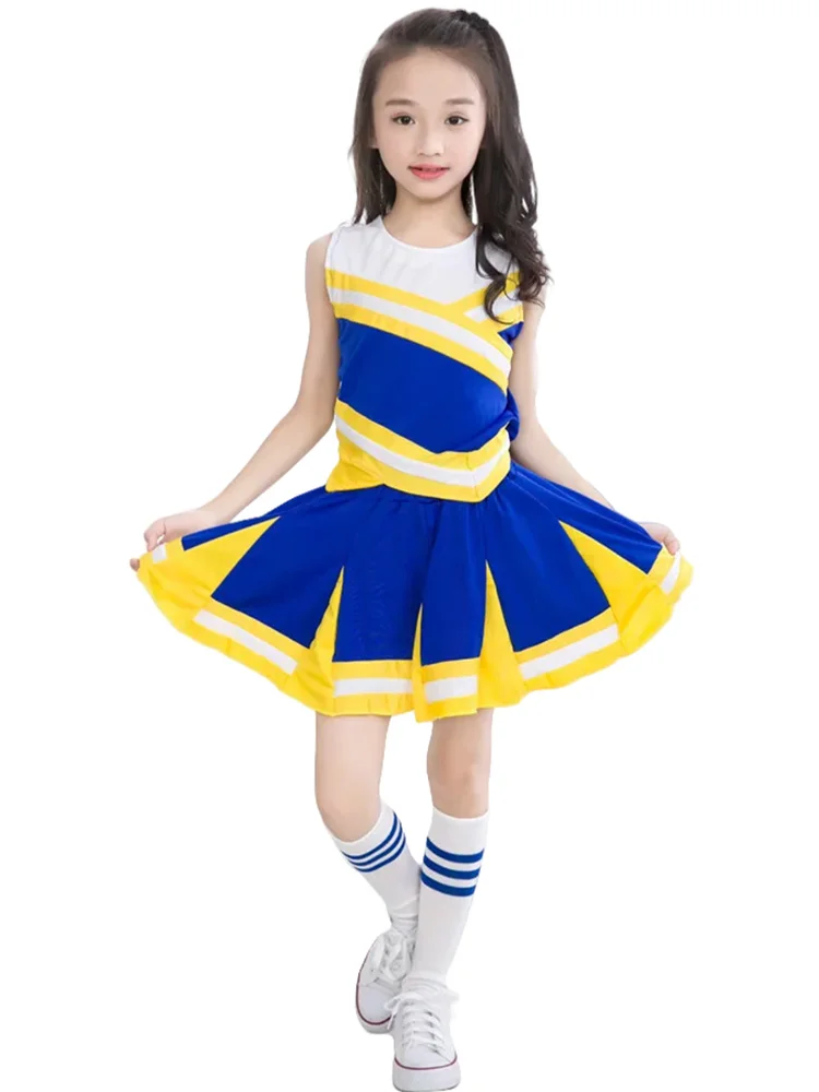 Cool Girl Hip Hop Jazz Tanzen Kleidung Weste Cheerleading Team Performance Kleidung Für Kinder Student Street Dance Kostüme