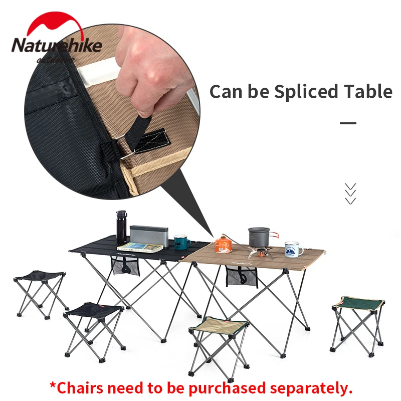 

Naturehike Outdoor Foldable Table Outdoor Camping Folding Table Ultralight Portable Camping Table Outdoor Camping Fishing Picnic