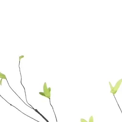 95cm Green Simulation Dry Vine Artificial Plastic Foam Bendable Tree Branch For DIY Floral Arrangement Wedding Home Decor