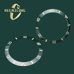 Ceramic bezel for Rolex submariner Daytona Gmt 38mm 40mm dial black green white pink brown Watch scale outer ring Luminous bead
