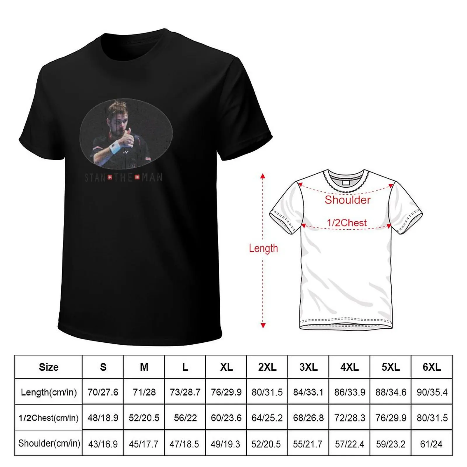 stan the man T-Shirt man t shirt luxury T-Shirt