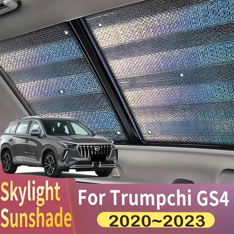 

Sunroof Sunshade Suitable For Trumpchi GS4 EV A39 2020 2021 2022 2023 MK2 Car Panoramic Roof Heat Shield Window Sunshade Anti-UV