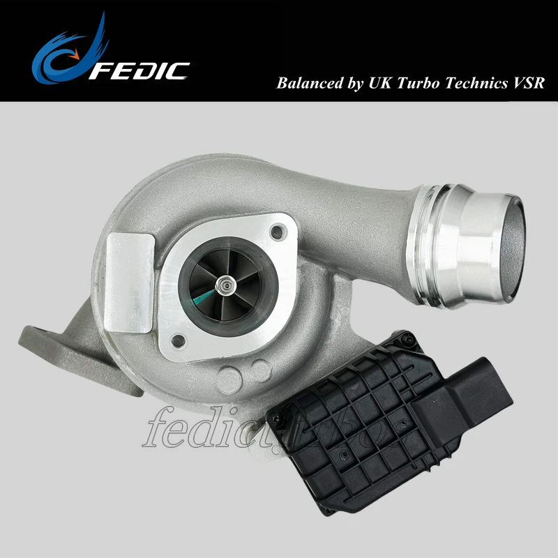 Fedic Complete turbocharger GTD1449VZ balanced turbo 28231-4A730 823665-5009 for Hyundai Grand Starex H1 iLoad 2.5L H 350 2015