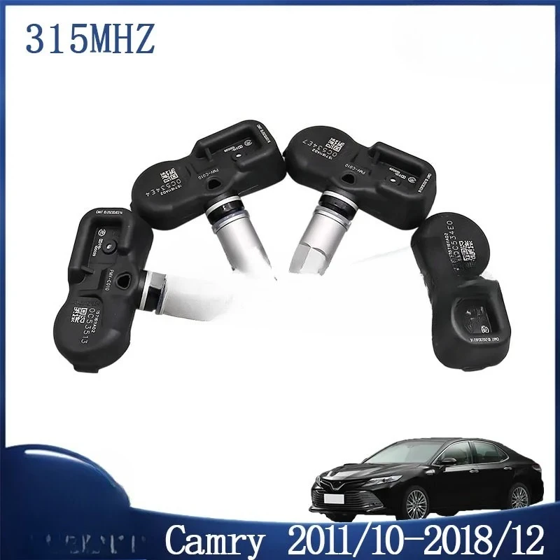 

1/4 шт. для Toyota Camry 2011-2018 Corolla 2013-2019 PMV-C010 датчик TPMS датчик контроля давления в шинах 42607-06020 315 МГц