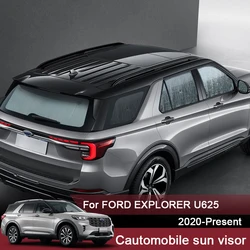 For Ford Explorer U625 2020-2025 Car Sunshades UV Protection Cover Side Window Curtain Sun Shade Visor Windshield Car Accessory