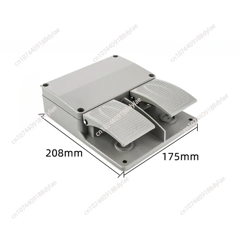 

YDT1-16 Foot Switch Pedal Foot Control Switch 6A double pedal use for bending machine punch