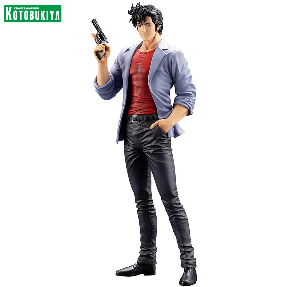 In Stock Kotobukiya ARTFX J City Hunter: Angel Dust Ryo Saeba (Reissue) 1/8 Scale 245mm Exquisite Anime Action Figure Model Toys