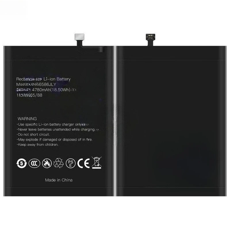 High Quality Li446586JLY 3.87V 4780mAh Replaceable Battery for Blackview Mobile Phone Battery Brand New