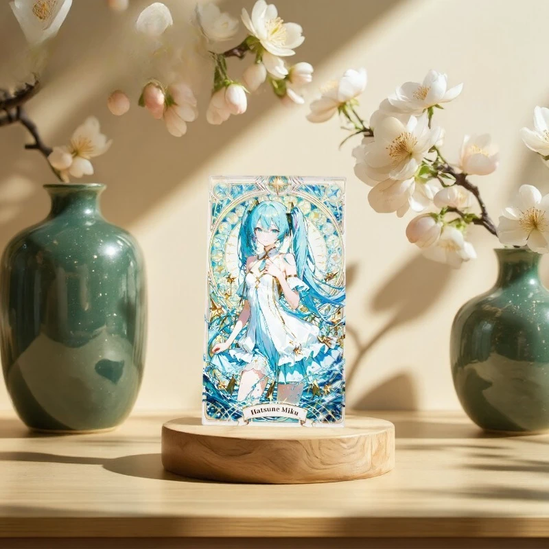 Hatsune Miku Magnetic Refrigerator Magnet Simple Personalized Creative Home Two-dimensional Peripheral Refrigerator Magnet