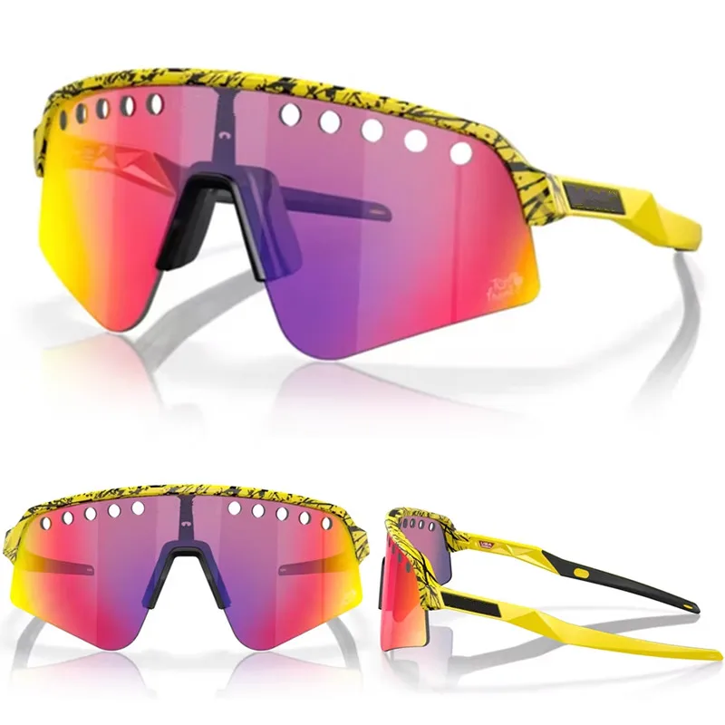 Gafas de sol cuadradas de diseño para hombre, gafas de sol deportivas de marca para exteriores, espejo, accesorio de gafas de gran tamaño, protección UV00